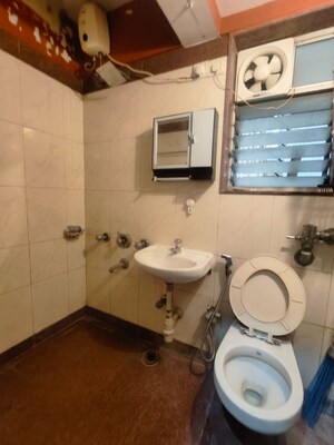Bathroom in 3 BHK Apartment at Windsor Garden Enclave, Vasant Vihar – for Rent