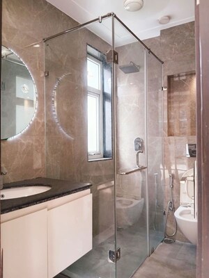 Bathroom in 3 BHK Apartment at East Of Kailash – for Sale