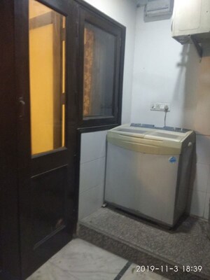 Bathroom in 3 BHK Builder Floor at Greater Kailash I – for Rent
