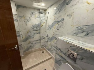Bathroom in 3 BHK Builder Floor at Saket – for Rent