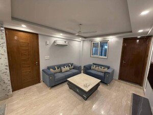 Living Room in 3 BHK Builder Floor at Saket – for Rent