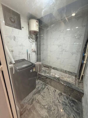 Bathroom in 3 BHK Builder Floor at Saket – for Rent