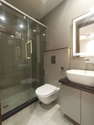 Bathroom in 3 BHK Apartment at East Of Kailash – for Sale
