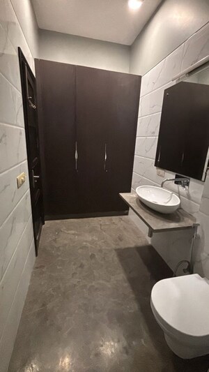 Bathroom in 2 BHK Apartment at Greater Kailash ii – for Rent