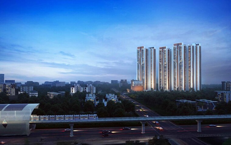 Exterior View, nirvana-the-vermont 3 Bedroom 2525 Sq.Ft. Apartment In Nacharam Hyderabad 10618469
