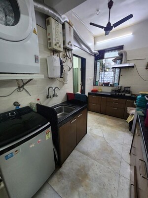 Kitchen in 2 BHK Apartment at Mahim West – for Rent