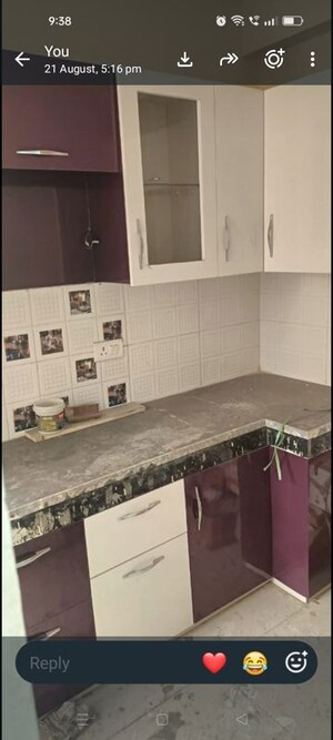 Kitchen in 2 BHK Apartment at Eureka Diya Green City, Raj Nagar Extension – for Rent