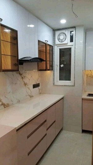 Kitchen in 2 BHK Builder Floor at Malviya Nagar – for Rent