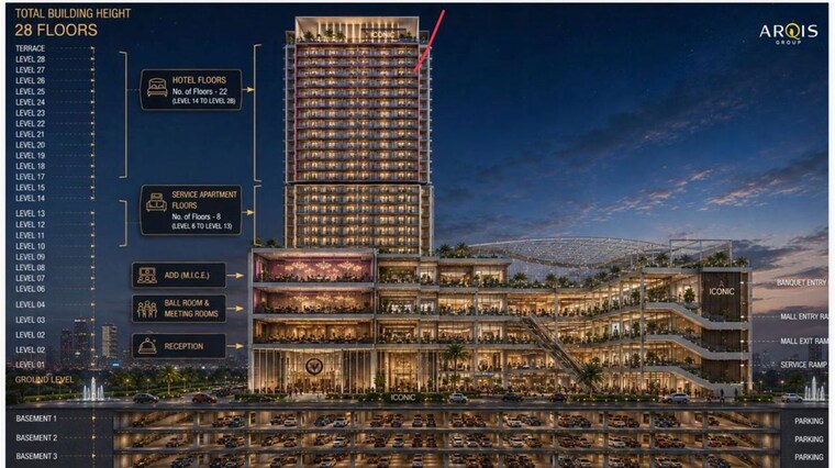 Exterior View, splendor-onyx-blue Commercial Shop 250 Sq.Ft. In Sector 142 Noida 10618495