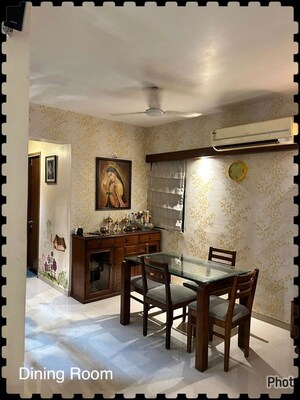 Living Room in 2 BHK Apartment at Group Seven Rushi Heights, Goregaon East – for Rent