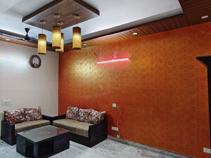 Living Room in 3 BHK Builder Floor at Vip Road – for Rent