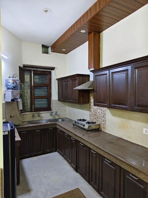 Kitchen in 3 BHK Builder Floor at Vip Road – for Rent