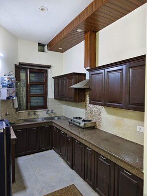 Kitchen in 3 BHK Builder Floor at Vip Road – for Rent
