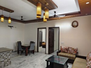 Living Room in 3 BHK Builder Floor at Vip Road – for Rent
