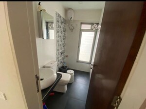 Bathroom in 3 BHK Apartment at Santacruz Mansion, Santacruz East – for Rent