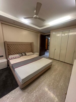 Bedroom in 4 BHK Builder Floor at Greater Kailash I – for Rent