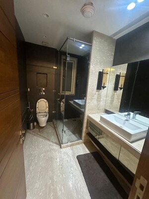 Kitchen in 4 BHK Builder Floor at Greater Kailash I – for Rent