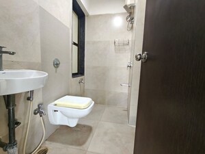 Bathroom in 1 BHK Apartment at Conwood Astoria, Goregaon East – for Rent