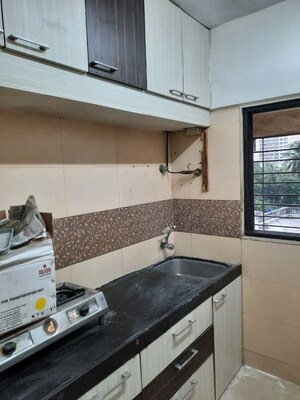 Kitchen in 2 BHK Apartment at Swastik Villa Khar, Khar West – for Rent
