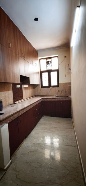 Kitchen in 3 BHK Builder Floor at Green Fields Colony – for Rent