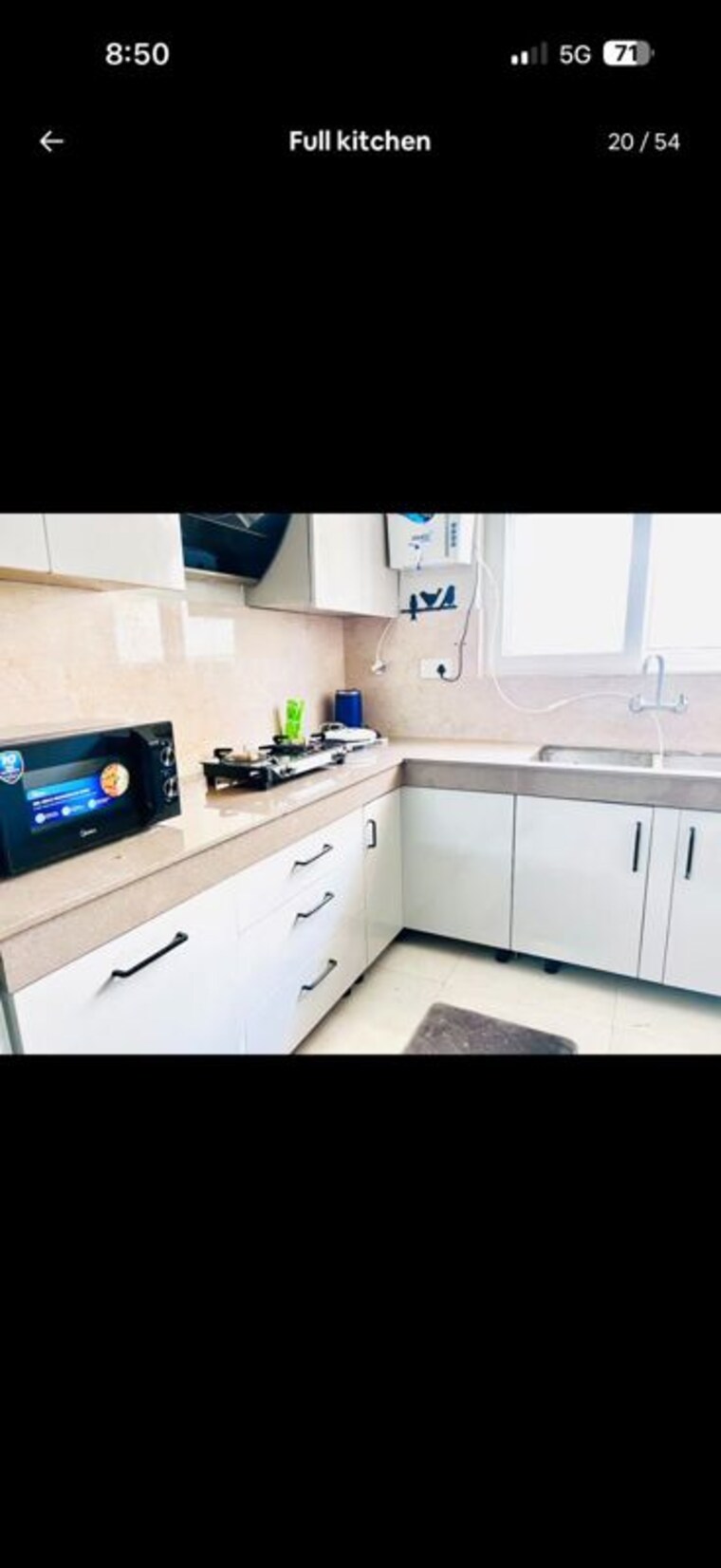 Kitchen, aura-homes 1 Bedroom 600 Sq.Ft. Apartment In Patiala Road Zirakpur 10618592
