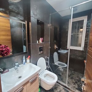 Bathroom in 4 BHK Builder Floor at Greater Kailash ii – for Rent