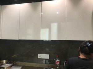 Kitchen in 3 BHK Builder Floor at Shivalik Colony – for Sale
