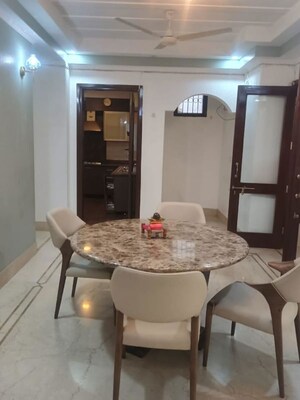 Living Room in 4 BHK Builder Floor at Kailash Colony – for Sale