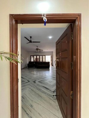 Living Room in 3.5 BHK Builder Floor at Hrbr Layout – for Sale