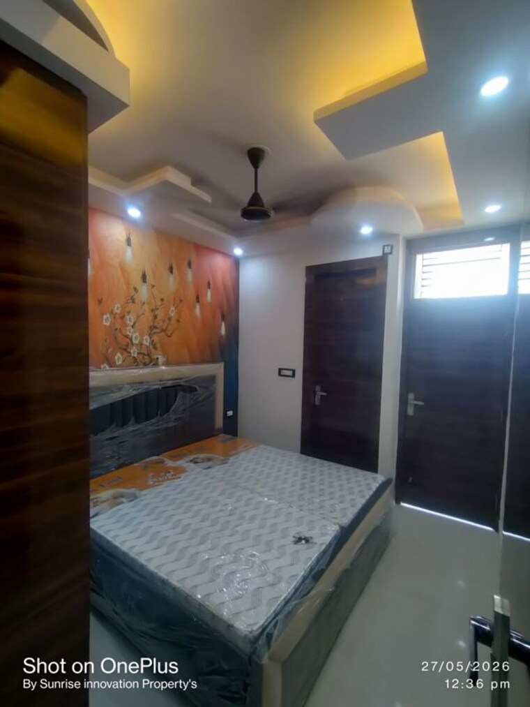 Master Bedroom, dwarka mor 2 Bedroom 700 Sq.Ft. Builder Floor In Dwarka Mor Delhi 10618680