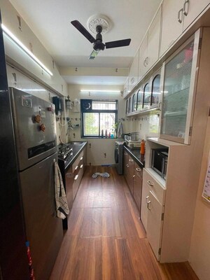 Kitchen in 1 BHK Apartment at Sai Baba Complex Goregaon, Goregaon East – for Rent