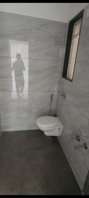 Bathroom in 1 BHK Apartment at Metropolis Bayside, Kasarvadavali – for Rent