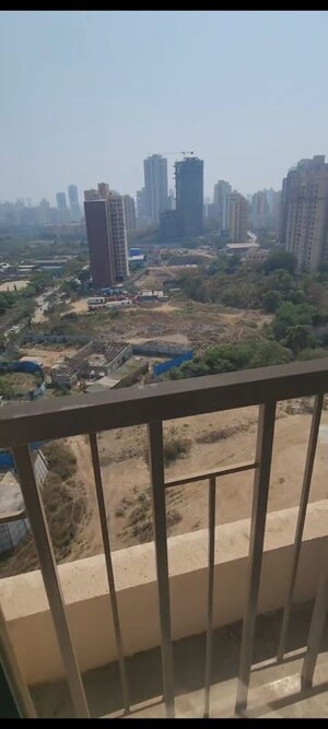 Balcony in 1 BHK Apartment at Metropolis Bayside, Kasarvadavali – for Rent