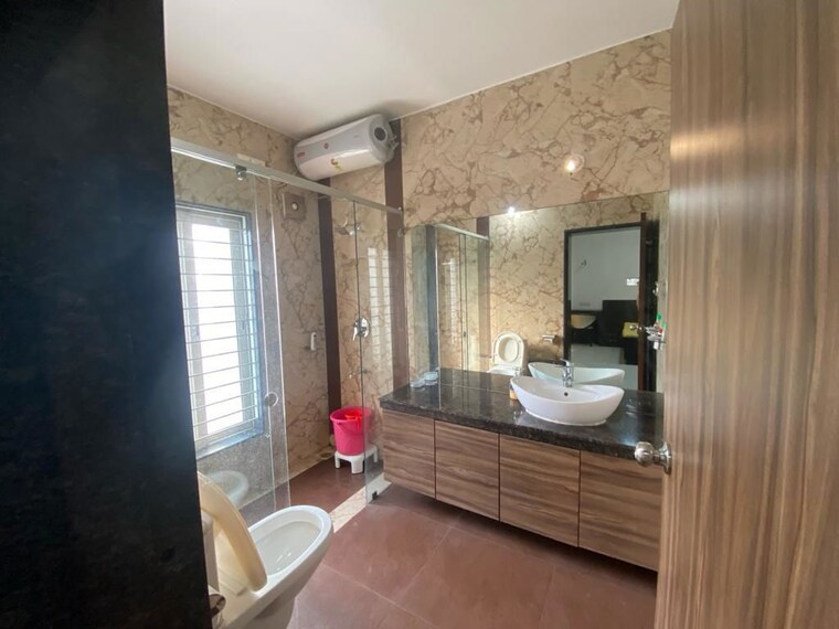 Bathroom, vintage-apartment-pimple-nilakh 5 Bedroom 7000 Sq.Ft. Independent House In Pimple Nilakh Pune 10618784