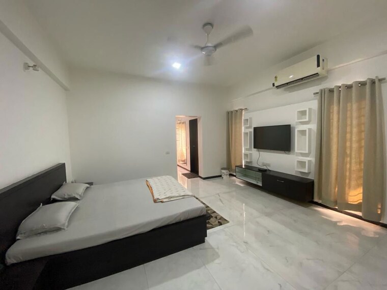 Bedroom, luxetech-bhagyoday 4 Bedroom 3000 Sq.Ft. Independent House In Baner Pune 10618790