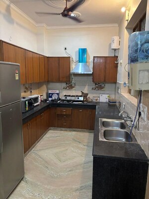 Kitchen in 3 BHK Builder Floor at Sector 45 – for Rent