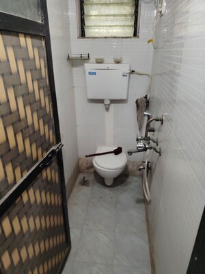 Bathroom in 2 BHK Apartment at Shree Gurukrupa Ashish CHS, New Panvel Sector 17 – for Rent