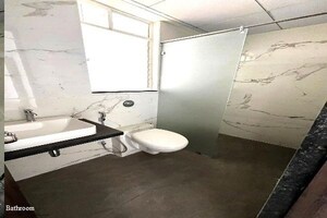 Bathroom in 2 BHK Apartment at Gera Emerald City, Kharadi – for Rent