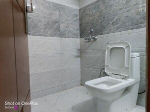 Bathroom in 1 BHK Builder Floor at Ansal Sushant Lok I, Sector 43 – for Rent