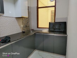 Kitchen in 1 BHK Builder Floor at Ansal Sushant Lok I, Sector 43 – for Rent
