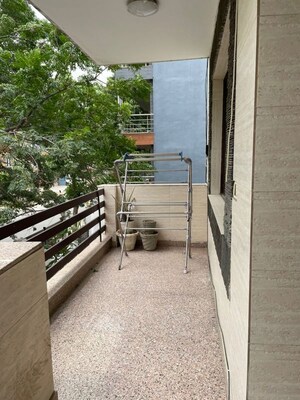 Balcony in 3.5 BHK Builder Floor at Sector 46 – for Rent