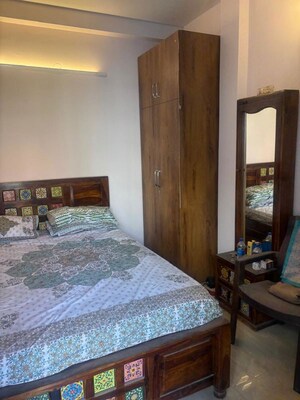 Bedroom in 1 BHK Builder Floor at Mahavir Enclave 1 – for Sale
