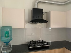 Kitchen in 3 BHK Apartment at Godrej Aqua, International Airport Road – for Rent