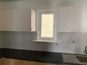 Bathroom in 3 BHK Apartment at Godrej Aqua, International Airport Road – for Rent