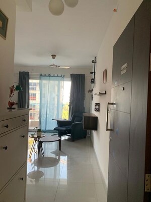 Kitchen in 3 BHK Apartment at Godrej Aqua, International Airport Road – for Rent