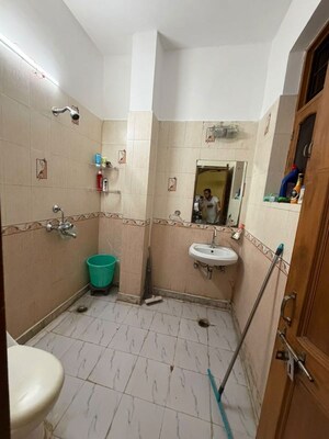 Bathroom in 2 BHK Builder Floor at Sector 23a – for Rent