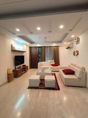 Living Room in 3 BHK Builder Floor at Sector 46 – for Rent