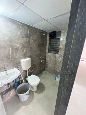 Bathroom in 2 BHK Apartment at Goel Ganga New Town, Dhanori – for Rent