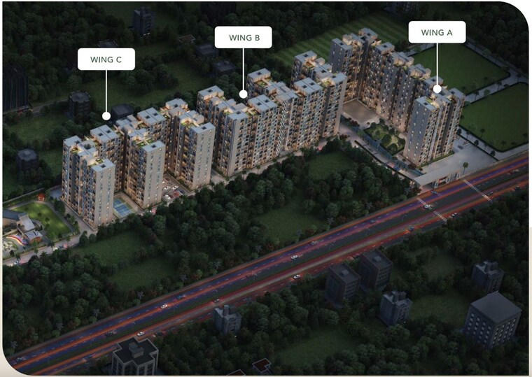 Master Plan, goel-ganga-new-town 2 Bedroom 900 Sq.Ft. Apartment In Dhanori Pune 10618970