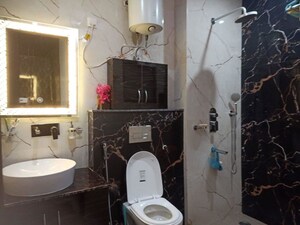 Bathroom in 3 BHK Builder Floor at Sector 23 – for Rent